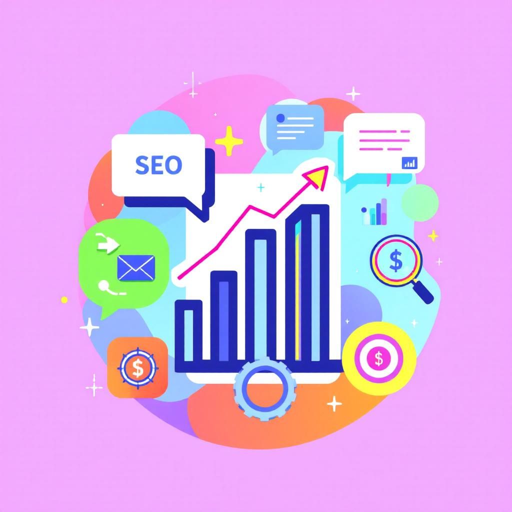 Digital marketing dashboard mockups